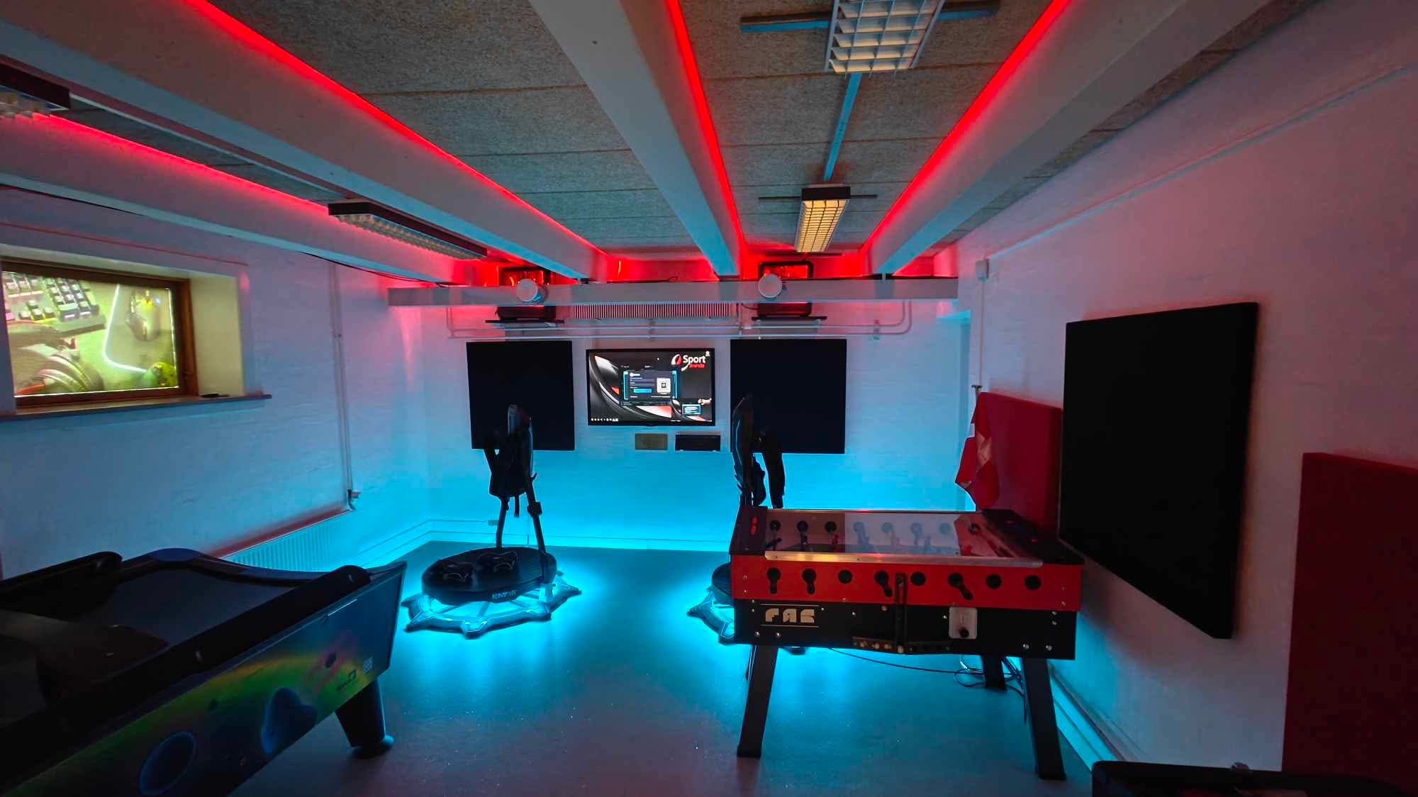 VR-område hos eSport Brande